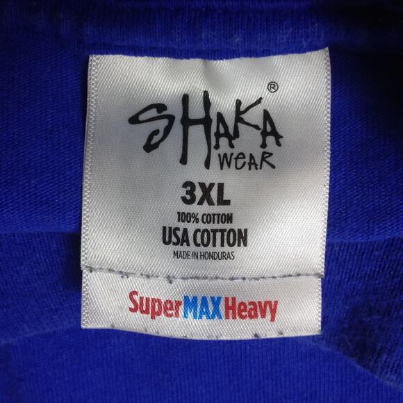 Golden State Warriors NBA Basketball Mens 3X Blue Yellow Dub Nation Max Heavy - Picture 3 of 11